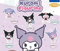 Sanrio Twinchees Mini Figures Kuromi 5 cm - 1 Unidade
